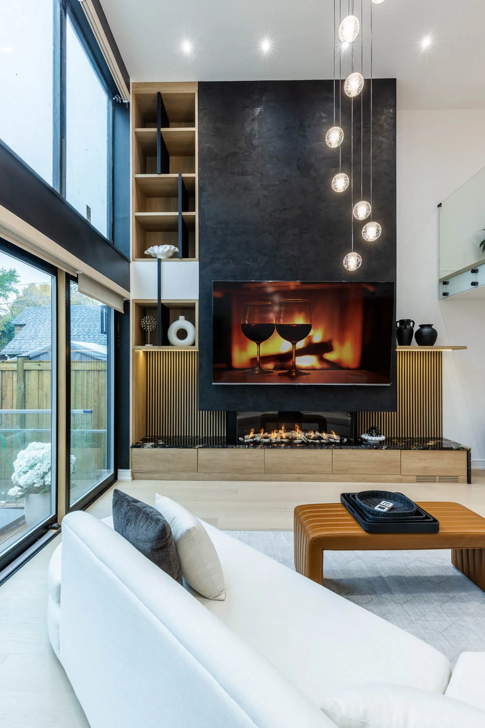 Fireplace Feature Wall - North York