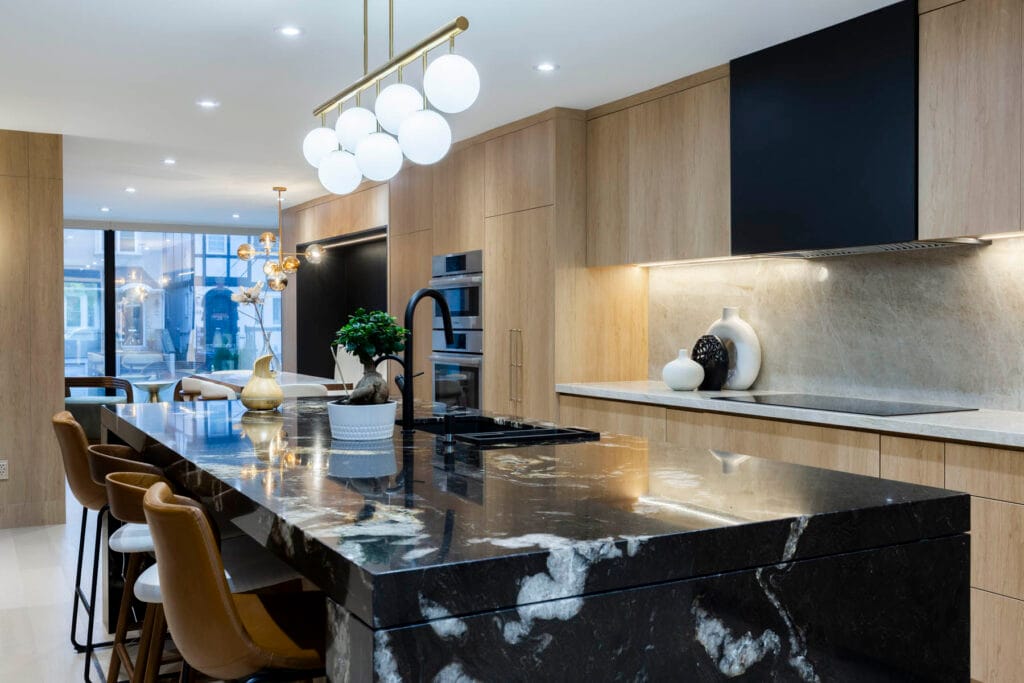 Custom home interior built by ALBO Homes