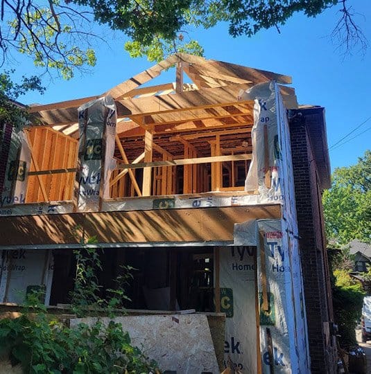 Rear House Addition Toronto